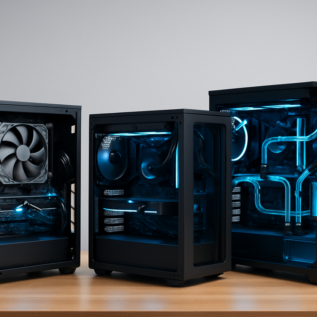 Kühlungsoptionen Vergleich: Ulmer BGE-Modell Gaming-PCs