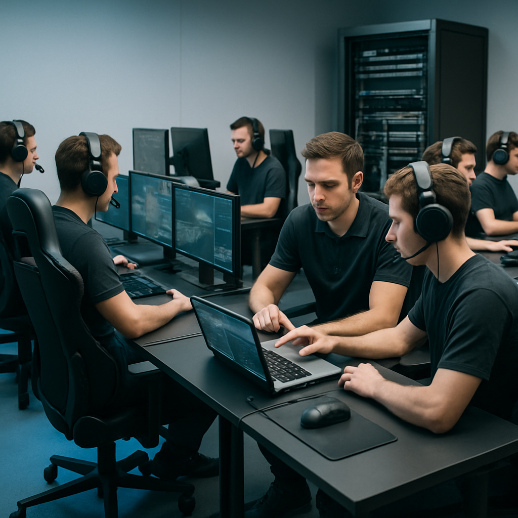 Ulmer BGE-Modell GmbH E-Sport Team-Setups